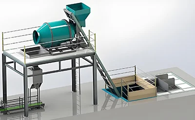 Bulk Blending (BB) Fertilizer Production Line