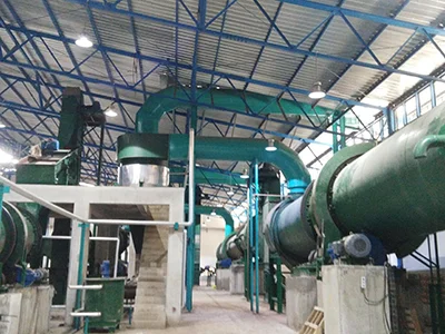 100,000-ton organic fertilizer production line under construction in Indonesia