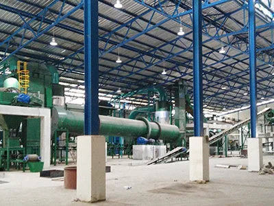 100,000-ton organic fertilizer production line under construction in Indonesia